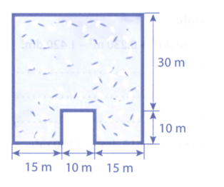 Tính chu vi và diện tích mỗi hình sau rồi viết kết quả vào chỗ chấm: (ảnh 3)