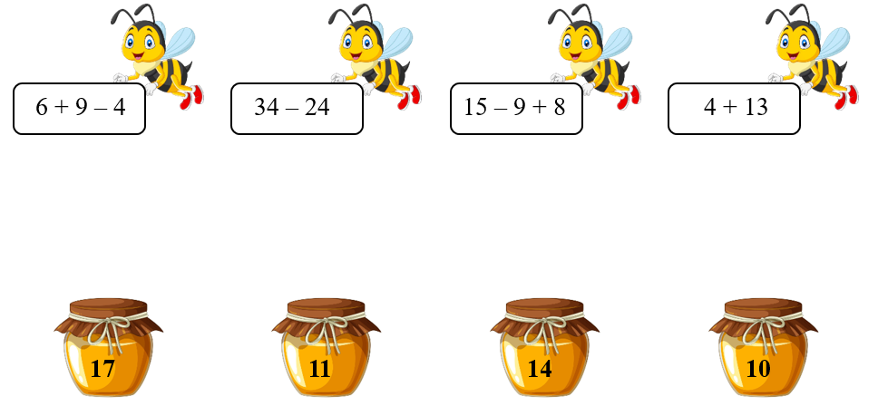 Toán lớp 2 Cánh diều Em ôn lại những gì đã học có đáp án Nối: (ảnh 1)