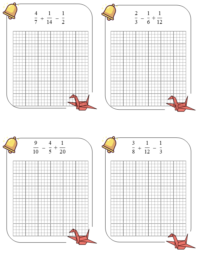 Tính giá trị biểu thức 3/5 + 2/7 - 4/5 = (ảnh 3)