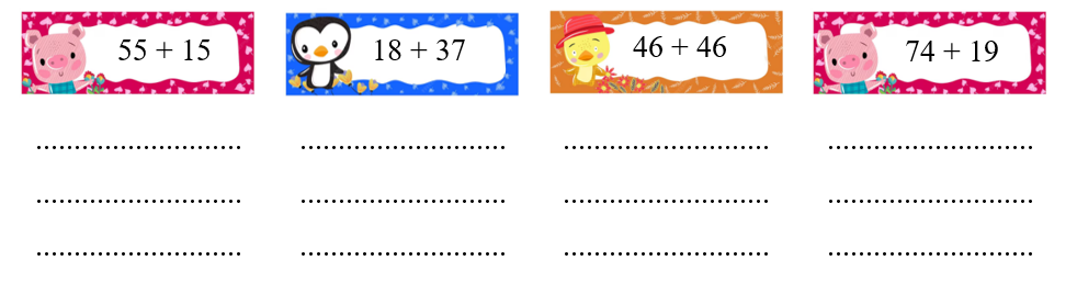 Đặt tính rồi tính: (ảnh 1)