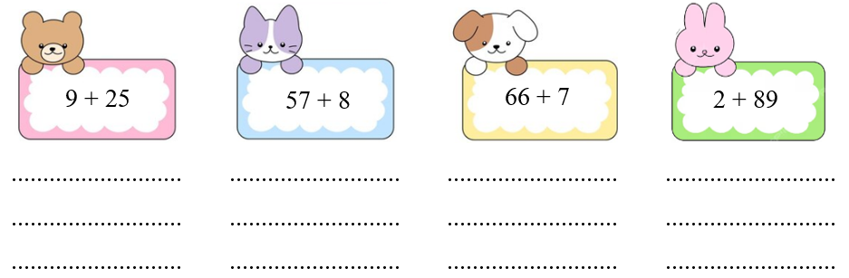 Đặt tính rồi tính: (ảnh 1)