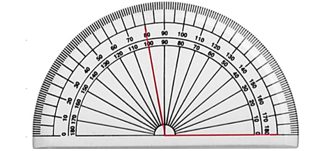 Góc trong hình vẽ dưới đây có số đo bằng (ảnh 1)