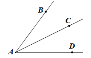 Trong hình vẽ dưới đây có bao nhiêu góc đỉnh \[A?\] (ảnh 1)