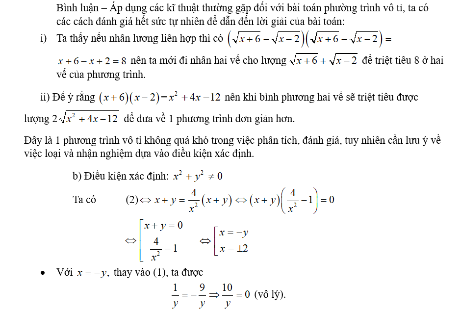 a) Giải phương trình ( căn bậc hai x+ 6 - căn bậc hai x-2 )  (ảnh 2)