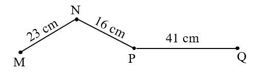 Đúng ghi Đ, sai ghi S. a) Đường gấp khúc MNPQ gồm 3 đoạn. (ảnh 1)