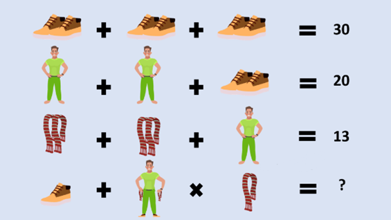 A person in green pants and green pants with different shoes and a pair of shoes

Description automatically generated