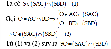 Cho hình chóp S. ABCD, có đáy ABCD là hình thang (ảnh 2)