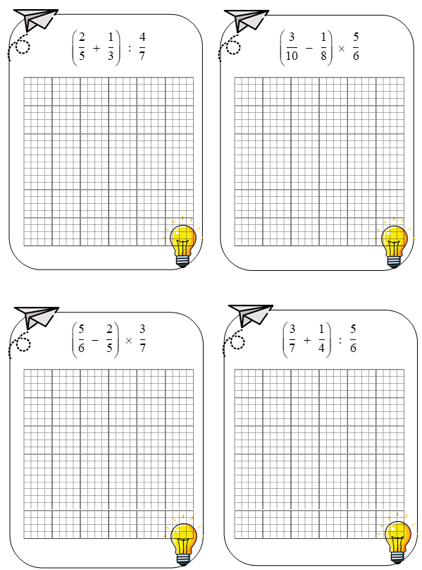 Tính giá trị biểu thức (1/2 + 1/3) x 3/4 = (ảnh 2)
