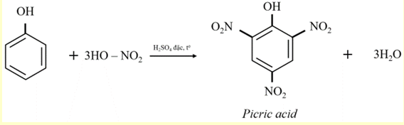 Để tổng hợp picric acid, người ta cho 7,5 kg phenol phản ứng với hỗn hợp HNO3 (ảnh 1)