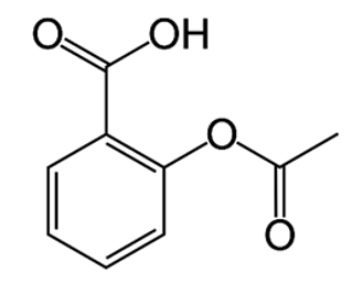 Acetylsalicylic acid (thuốc Aspirin) c&oacute; c&ocirc;ng thức cấu tạo như h&igrave;nh b&ecirc;n. Ph&aacute;t biểu n&agrave;o sau đ&acirc;y l&agrave;&nbsp;kh&ocirc;ng&nbsp;đ&uacute;ng? (ảnh 1)