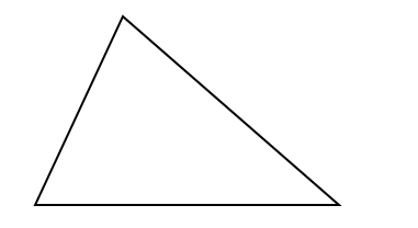 Vẽ theo yêu cầu: a) Vẽ thêm vào tam giác 1 đoạn thẳng để được 2 hình tam giác và 1 hình tứ giác. (ảnh 1)