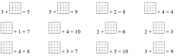 Điền số thích hợp vào ô trống: (ảnh 1)