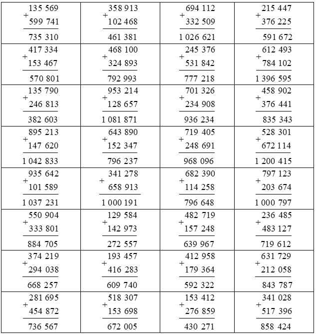 Đặt tính rồi tính 135569 + 599 741 = (ảnh 2)