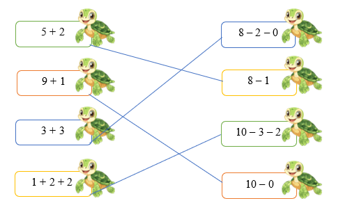 Nối các phép tính có kết quả bằng nhau: (ảnh 2)
