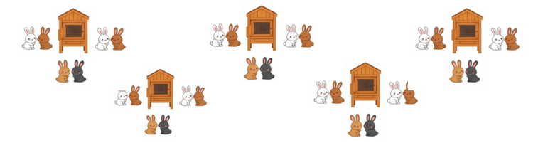 Anh Thành có 5 cái chuồng thỏ để trống nên anh muốn mua một số thỏ về nuôi. (ảnh 1)