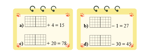 Điền số thích hợp (ảnh 1)
