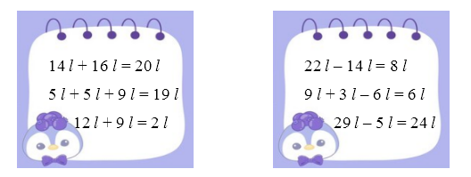 Phiếu bài tập hàng ngày Toán lớp 2 Cánh diều Lít có đáp án (ảnh 2)