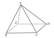 Cho hình chóp S.ABCD có đáy ABCD là hình bình hành. Xét vị trí tương đối của đường thẳng SA và BC (ảnh 1)