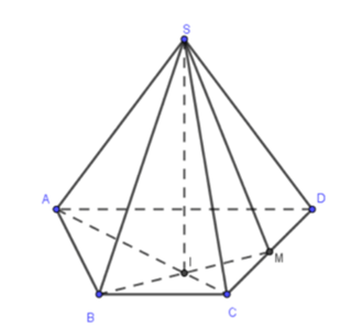 Cho hình chóp S. ABCD có đáy là hình thang ABCD (AD // BC) (ảnh 1)
