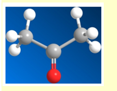 Mô hình phân tử của acetone là (ảnh 2)