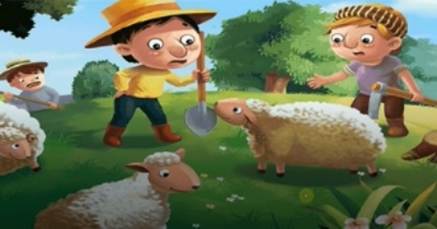 A cartoon of two men with a shovel and sheep

AI-generated content may be incorrect.