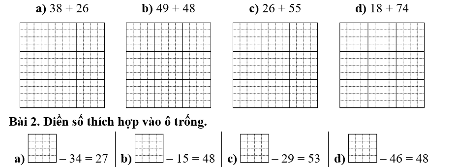 Đặt tính rồi tính. (ảnh 1)