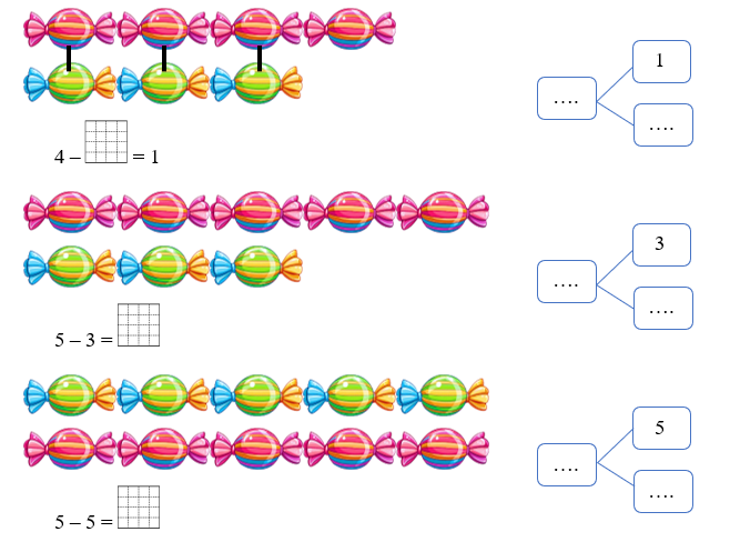 Nối rồi thực hiện phép tính (theo mẫu): (ảnh 1)