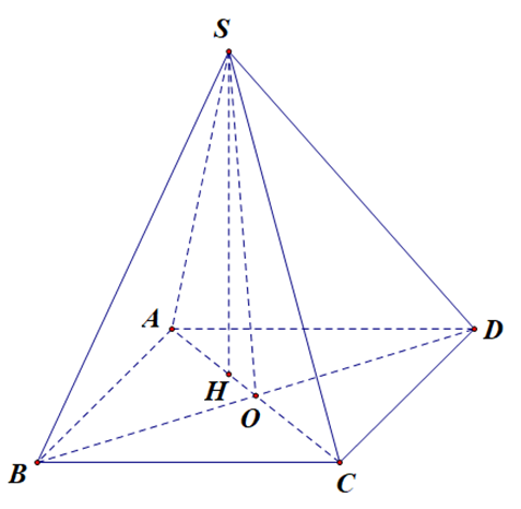 Cho hình chóp S.ABCD có SC = x (0 < x < căn bậc hai 3 ), các cạnh còn lại đều bằng 1 (tham khảo hình vẽ). Biết rằng thể tích khối chóp S.ABCD lớn nhất khi và chỉ khi x = căn bậc hai của a /b (a,b thuộc Z^+ ). Các mệnh đề sau đúng hay sai? (ảnh 2)