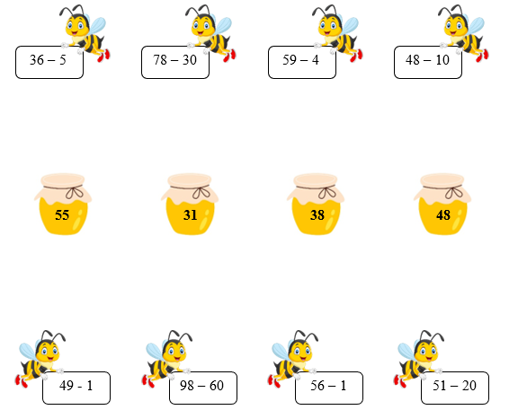 Nối phép tính với kết quả tương ứng: (ảnh 1)