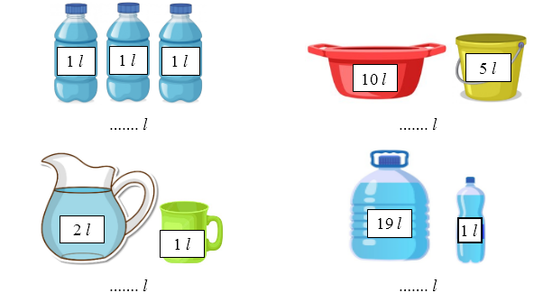 Phiếu bài tập hàng ngày Toán lớp 2 Cánh diều Lít có đáp án (ảnh 1)