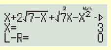 Tích các nghiệm của phương trình x + 2 căn {7 - x}  + căn {7x - {x^2}}  - 2 căn x  - 7 = 0 bằng (ảnh 1)