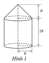 Một chi tiết máy gồm một phần có dạng hình trụ, phần còn lại có dạng (ảnh 1)