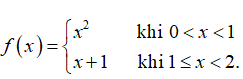 Cho hàm số f(x)  = x^2 (ảnh 1)