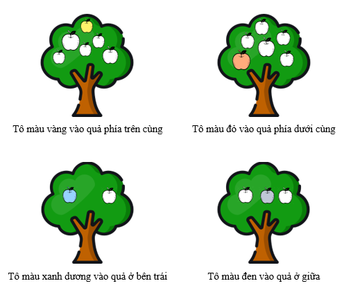 Tô màu theo yêu cầu: (ảnh 1)