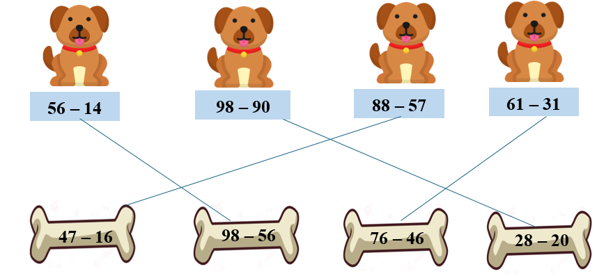 Nối các phép tính có kết quả bằng nhau. (ảnh 2)