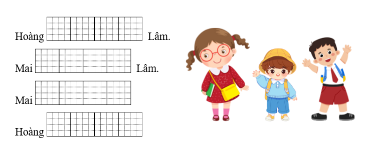 Chiều cao của Mai, Hoàng và Lâm lần lượt là: 89 cm, 86 cm và 88 cm. (ảnh 1)