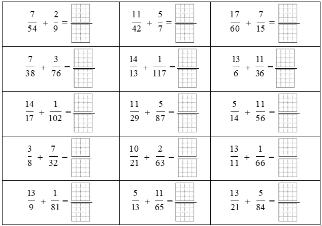 Phép cộng phân số 13/18 + 11/72 = (ảnh 2)