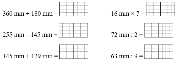 Tính: 360 mm + 180 mm (ảnh 1)