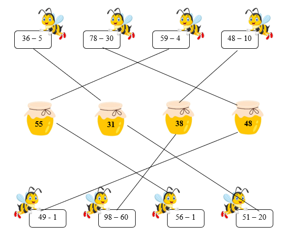 Nối phép tính với kết quả tương ứng: (ảnh 2)