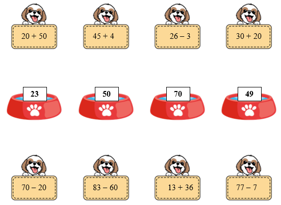 Nối phép tính với kết quả tương ứng: (ảnh 1)