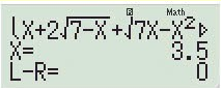 Tích các nghiệm của phương trình x + 2 căn {7 - x}  + căn {7x - {x^2}}  - 2 căn x  - 7 = 0 bằng (ảnh 2)