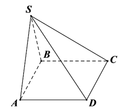 Cho hình chóp S.ABCD, đáy ABCD là hình bình hành (Xem hình vẽ (ảnh 1)