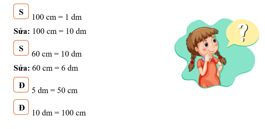 Đúng ghi Đ, sai ghi S: (ảnh 1)