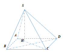 Cho hình chóp SABCD có SA = x và tất cả các cạnh đều bằng nhau và bằng a. Các mệnh đề sau đúng hay sai? (ảnh 1)