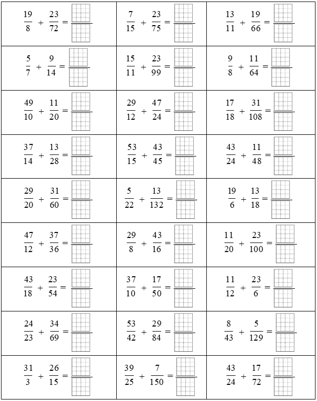Phép cộn phân số 19/8 + 23/72 = (ảnh 1)