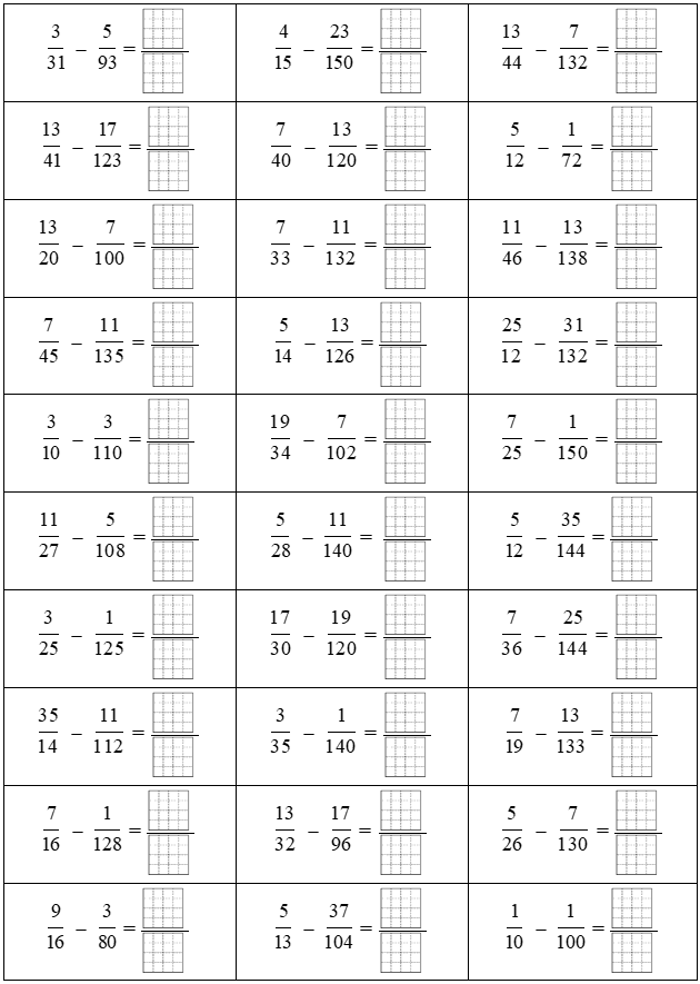 Phép trừ phân số 3/31 - 5/93 = (ảnh 1)