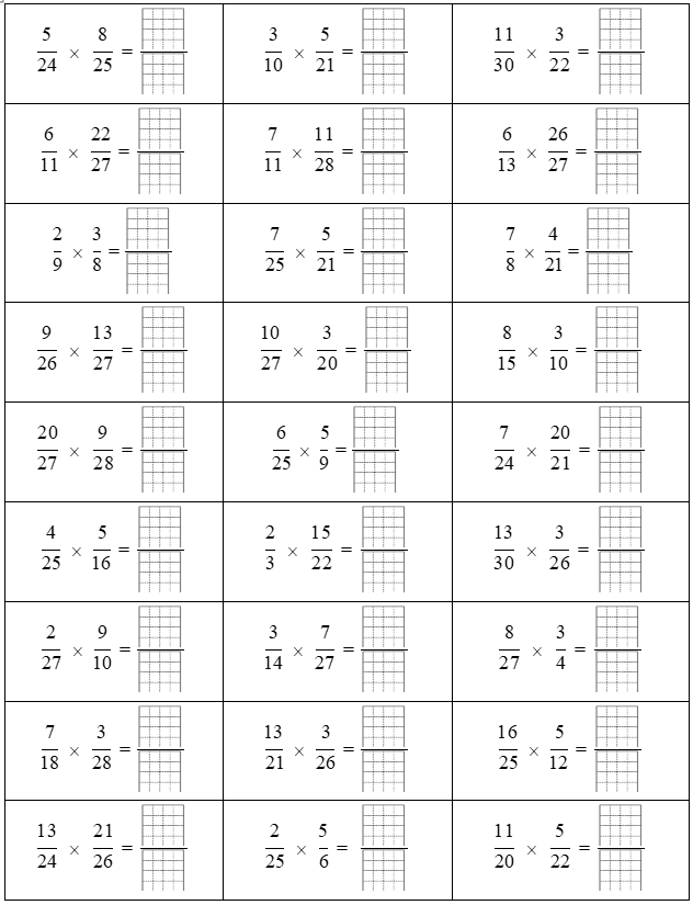 Phép nhân 5/25 x 8/25 = (ảnh 1)