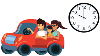 d) Gia đình Nam về quê lúc: (ảnh 1)