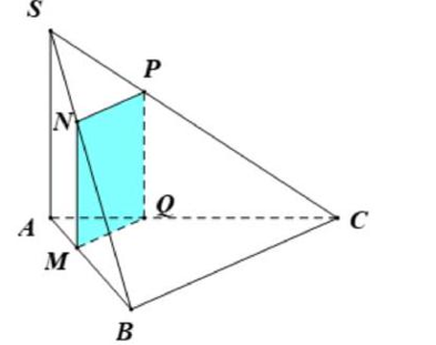 Cho hình chóp S.ABC có đáy ABC là tam giác vuông cân tai B,AB = a,SA = a căn 3 (ảnh 1)