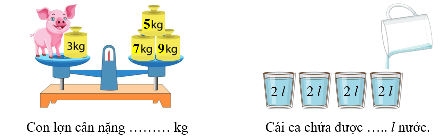  Phiếu bài tập hàng ngày Toán lớp 2 Cánh diều Ôn tập về hình học và đo lường có đáp án (ảnh 1)